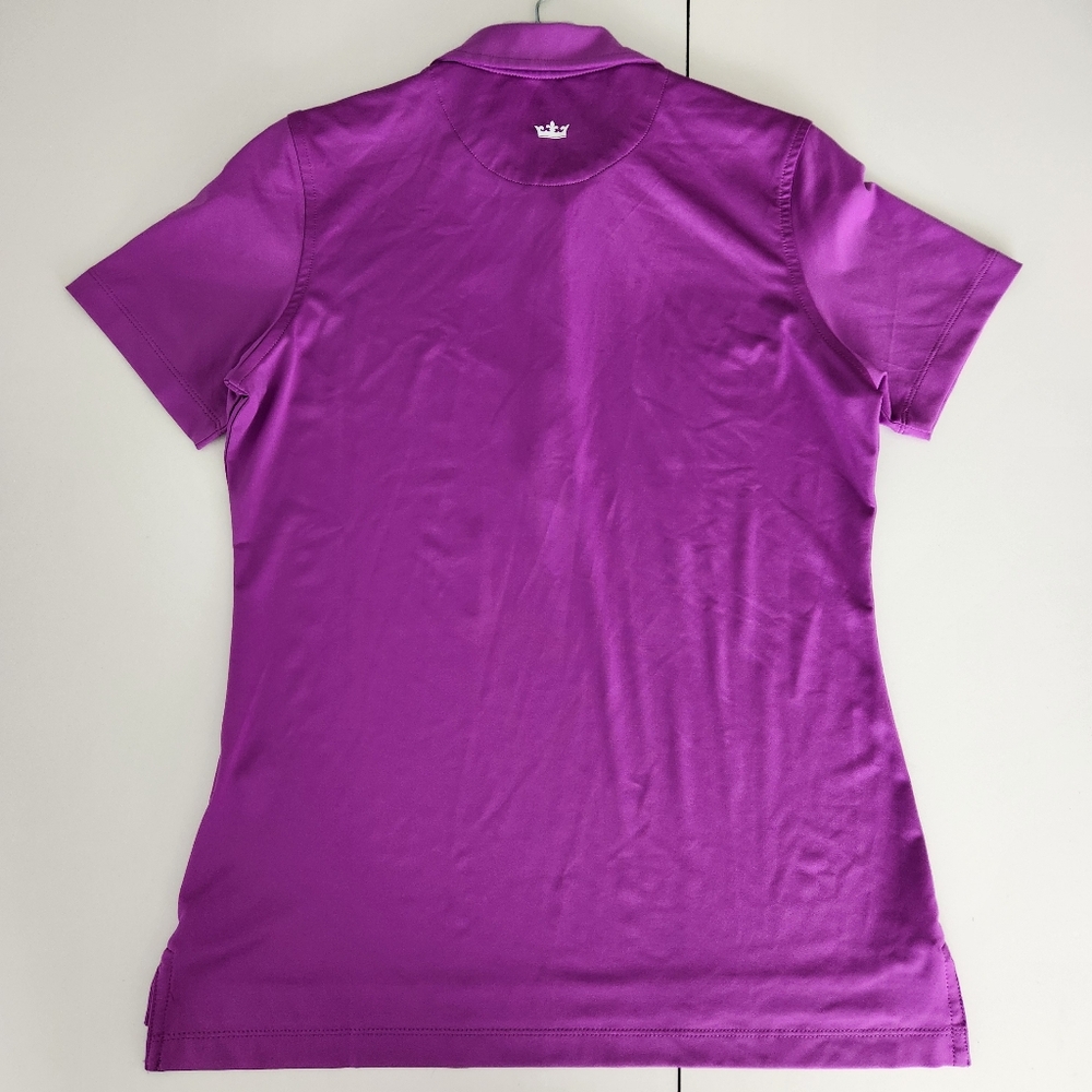 Peter Millar Polo E4 Wicking 50+UPF Women's Polo Short Sleeve Henley Shirt Small - Picture 4 of 11